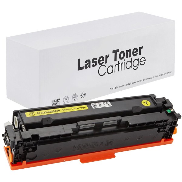 Alternativ zu Canon 045H / 1243C002 Toner Yellow