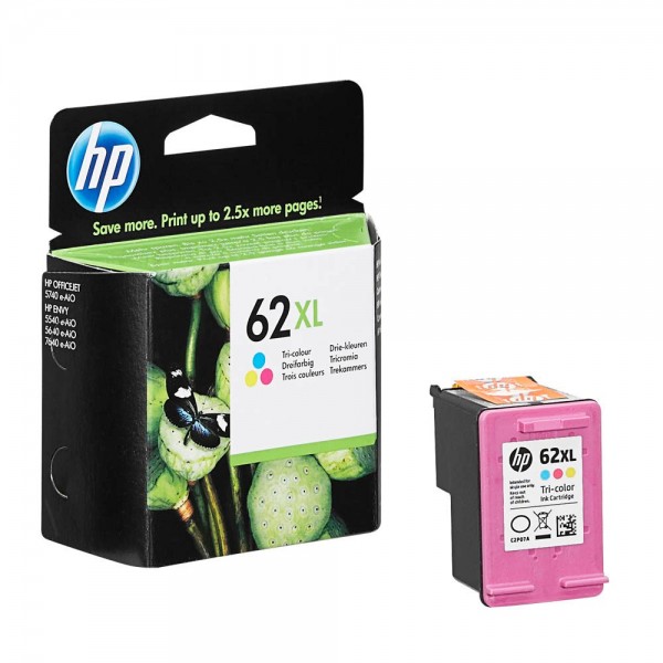 HP 62 XL / C2P07AE Tinte Color
