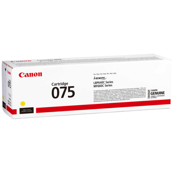 Canon 6362C002 / 075 Y Toner gelb