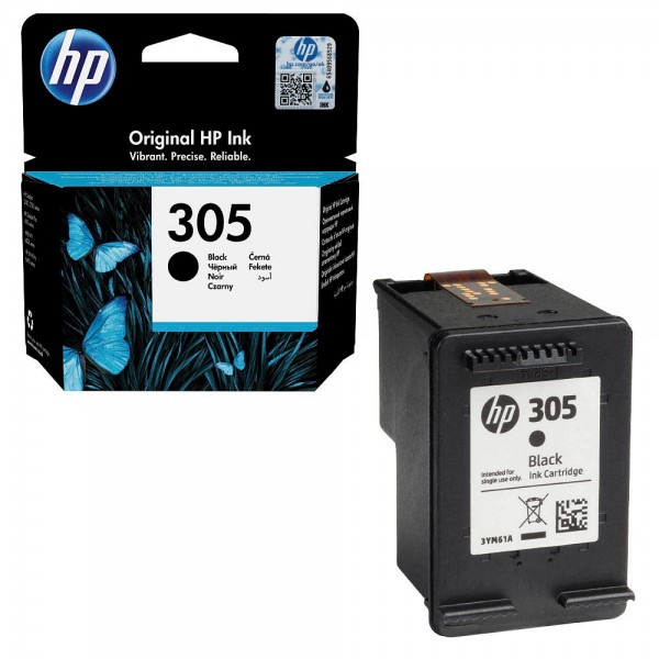 HP 305 / 3YM61AE Tinte Black