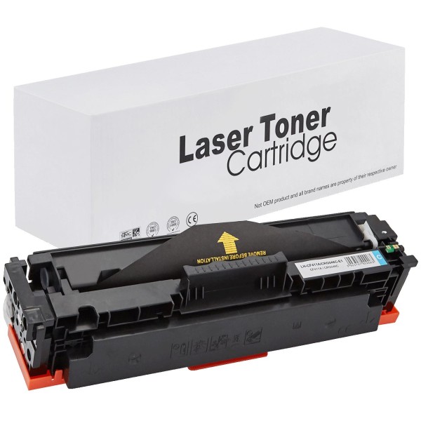 Alternativ zu HP CF411A / 410A Toner Cyan