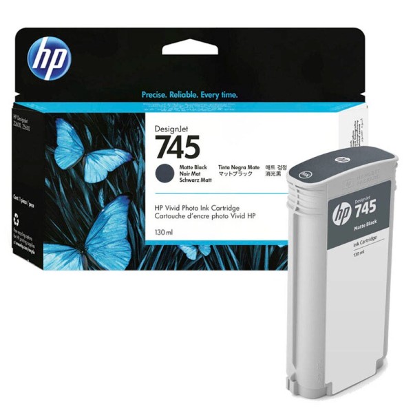 HP F9J99A / 745 Druckerpatrone Matt schwarz