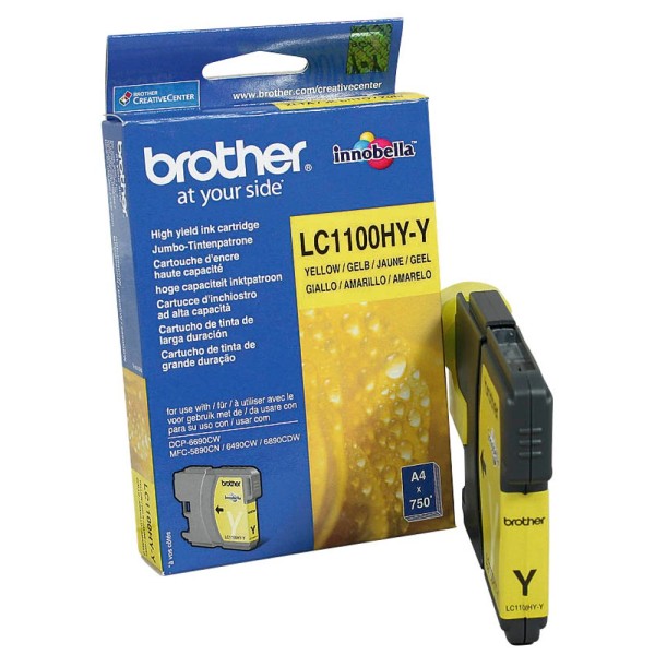 Brother LC-1100HYY Tinte Yellow