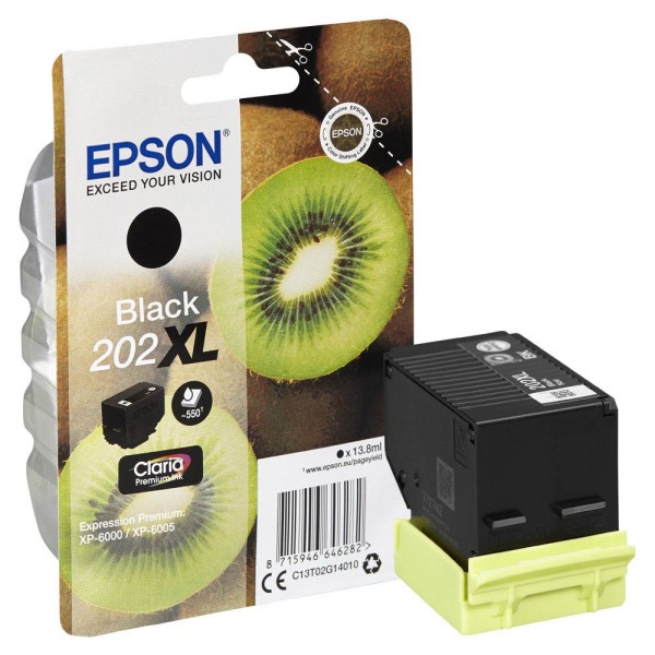 Epson 202 XL / C13T02G14010 Tinte Black