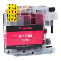 Alternativ zu Brother LC-123M Tinte Magenta