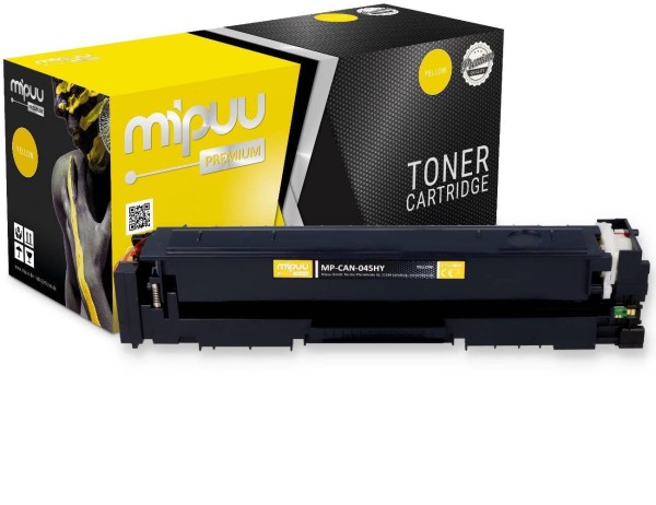 Mipuu Toner ersetzt Canon 045H / 1243C002 Yellow