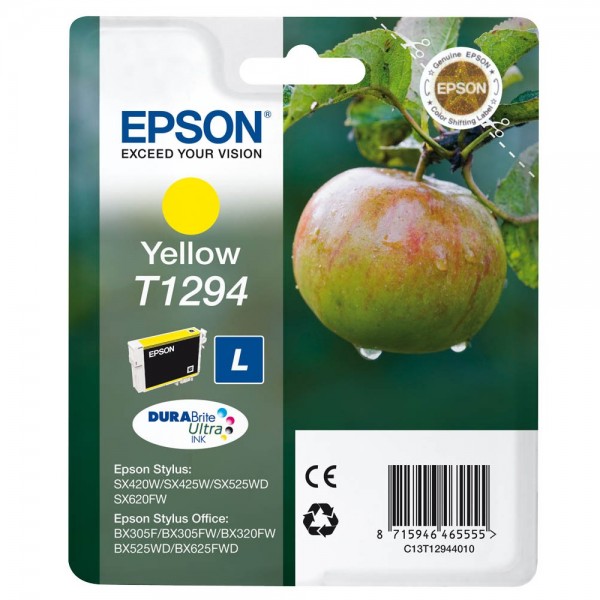 Epson T1294L / C13T12944012 Tinte Yellow