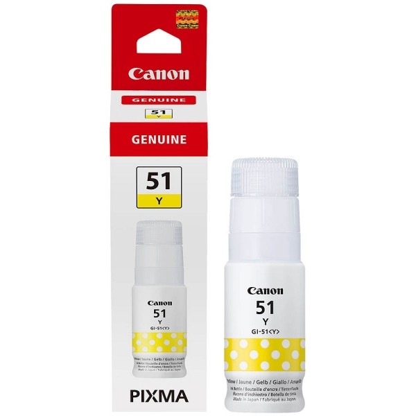 Canon GI-51 / 4548C001 Nachfüll-Tinte Yellow 70 ml