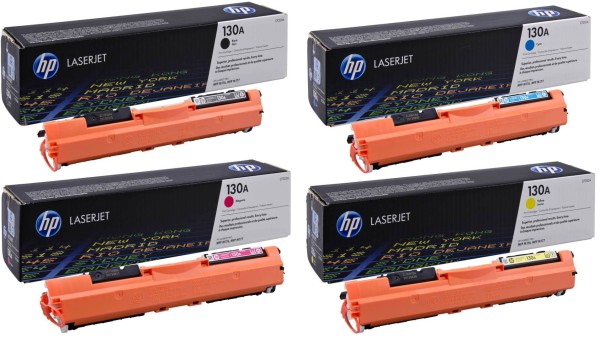 HP CF350A CF351A CF352A CF353A / 130A Toner Multipack CMYK (4er Set)