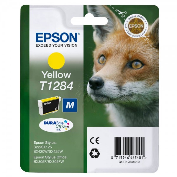 Epson T1284 / C13T12844012 Tinte Yellow