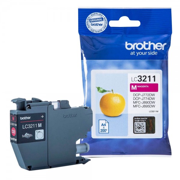 Brother LC-3211M Tinte Magenta