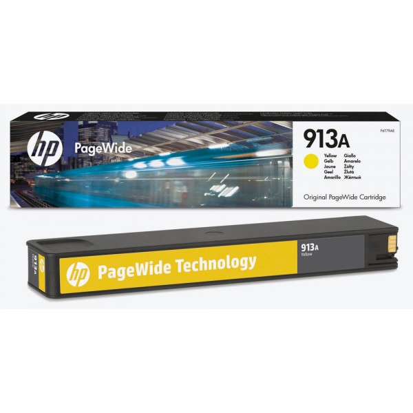 HP 913A / F6T79AE Tinte Yellow