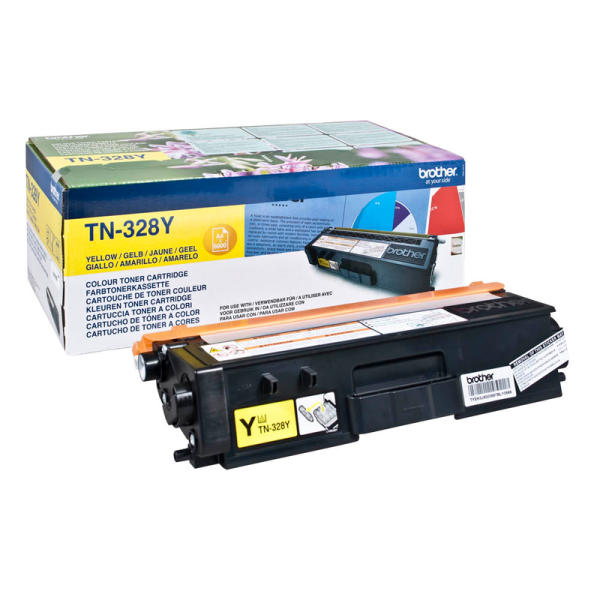 Brother TN-328Y Toner gelb