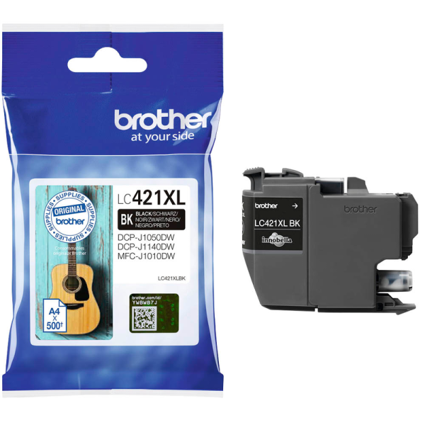Brother LC-421XLBK Druckerpatrone schwarz