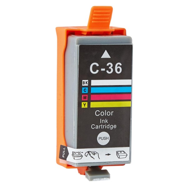 Alternativ zu Canon CLI-36 / 1511B001 Tinte Color