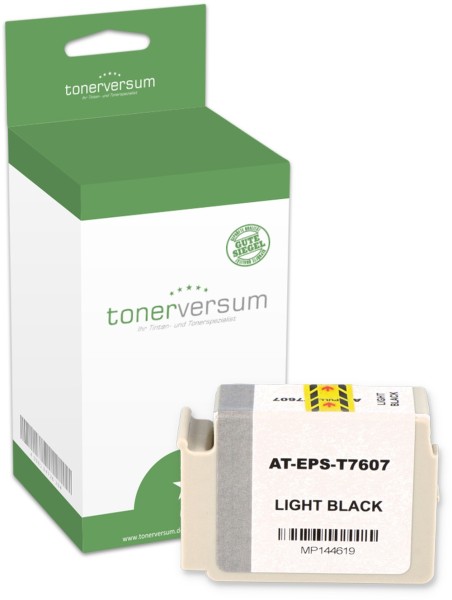 Alternativ zu Epson T7607 / C13T76074010 Tinte Light Black