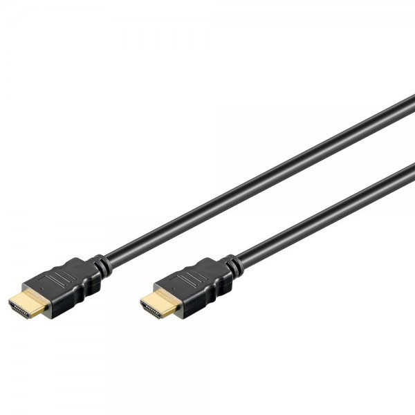 goobay HDMI A Kabel 5,0 m schwarz