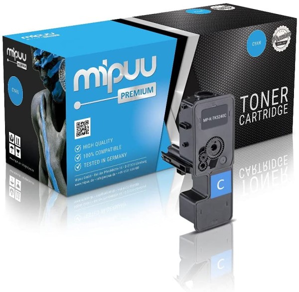 Mipuu Toner ersetzt Kyocera TK-5240C / 1T02R7CNL0 Cyan