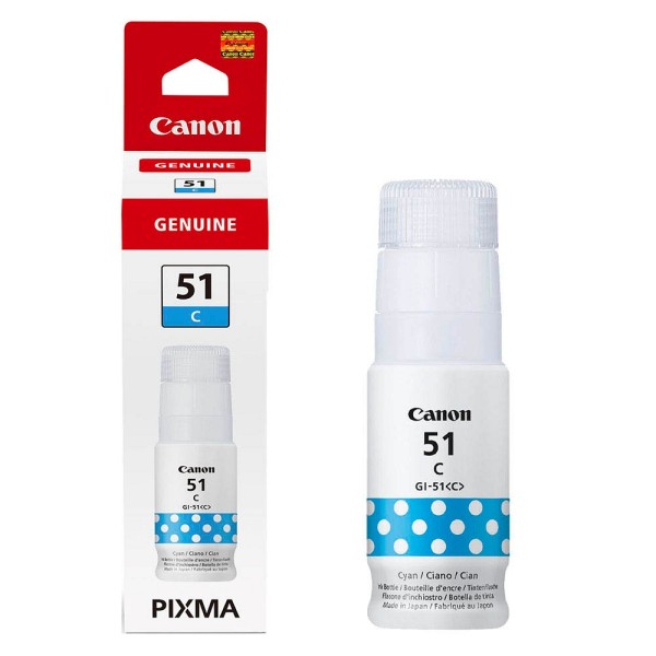Canon GI-51 / 4546C001 Nachfüll-Tinte Cyan 70 ml