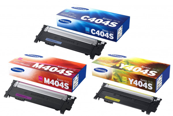 Samsung CLT-P404C / SU365A Toner Multipack CMY (3er Set)