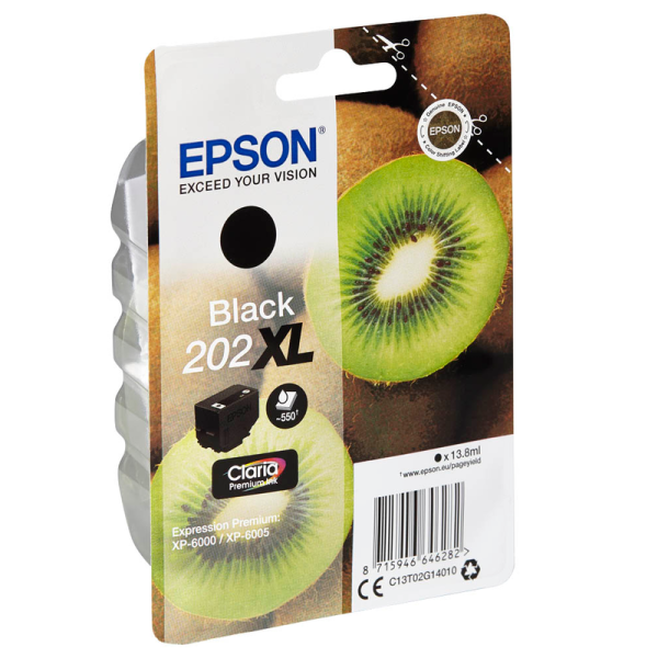 Epson C13T02G14010 / 202XL Druckerpatrone schwarz