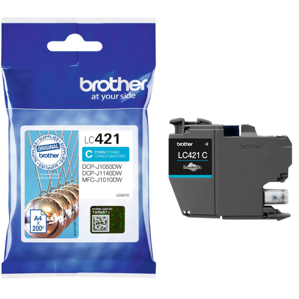 Brother LC-421C Druckerpatrone cyan