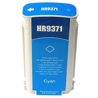 Alternativ zu HP 72 / C9371A Tinte Cyan