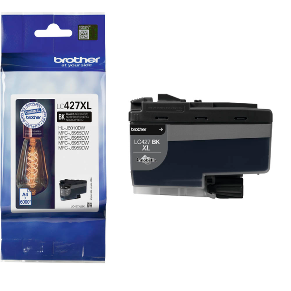 Brother LC-427XLBK Druckerpatrone schwarz
