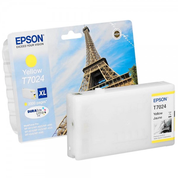 Epson T7024 XL / C13T70244010 Tinte Yellow