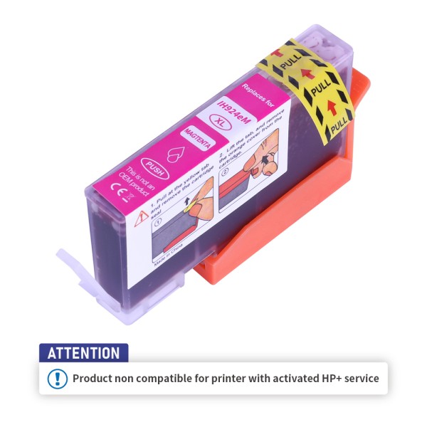 Kompatibel zu HP 924e / 4K0U4NE Tinte Magenta