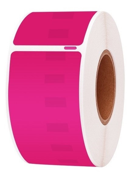 Kompatibel zu Dymo 99012 / S0722400 Etiketten pink