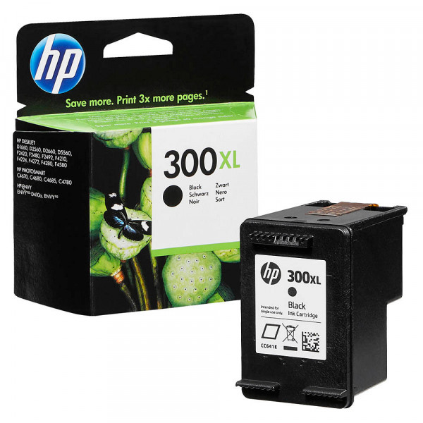 HP 300 XL / CC641EE Tinte Black