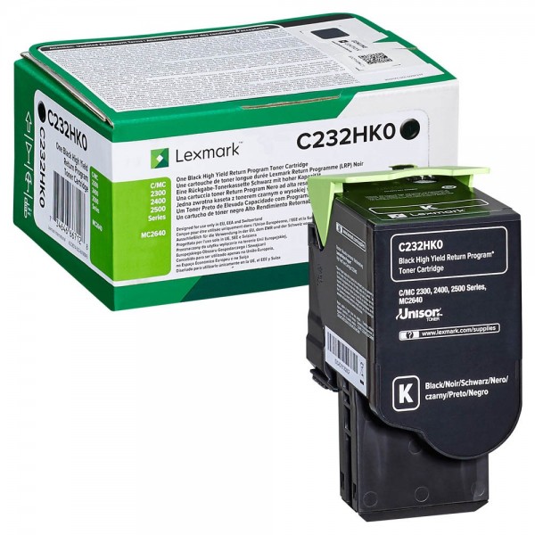 Lexmark C232HK0 Toner Black