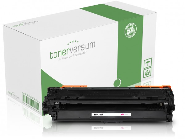 Alternativ zu HP CE743A / 307A Toner Magenta