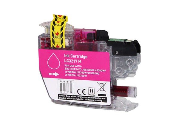 Alternativ zu Brother LC-3217M Tinte Magenta