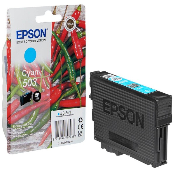 Epson C13T09Q24010 / 503 Druckerpatrone cyan