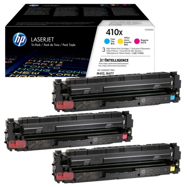 HP CF252XM / 410X Toner Multipack CMY (3er Set)