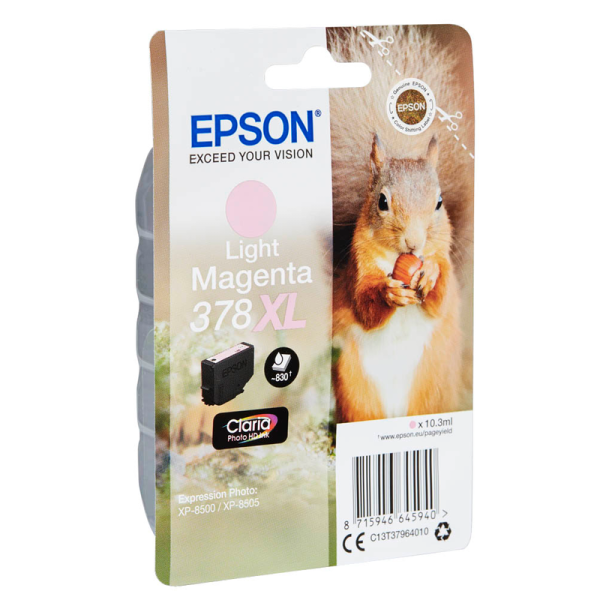 Epson C13T37964010 / 378XL Druckerpatrone light magenta