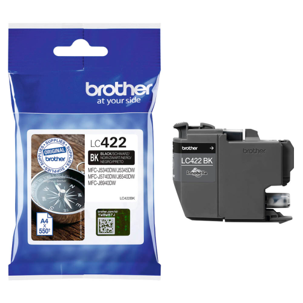Brother LC-422BK Druckerpatrone schwarz