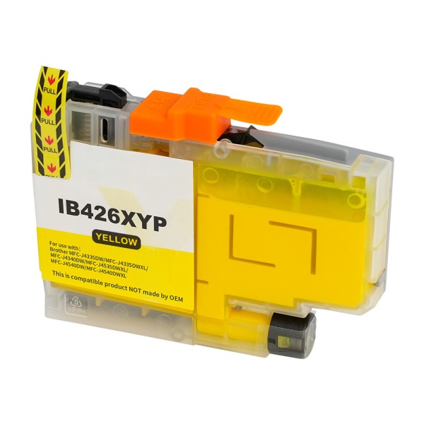Kompatibel zu Brother LC-426XLY Tinte Yellow