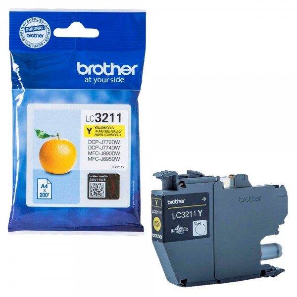 Brother LC-3211Y Tinte Yellow