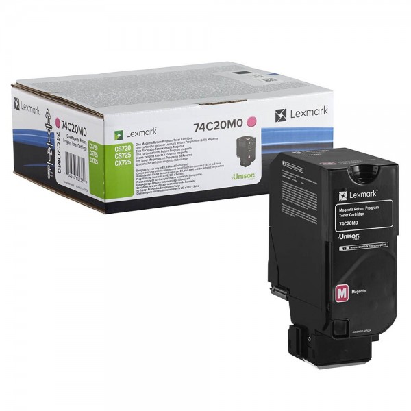 Lexmark 74C20M0 Toner Magenta