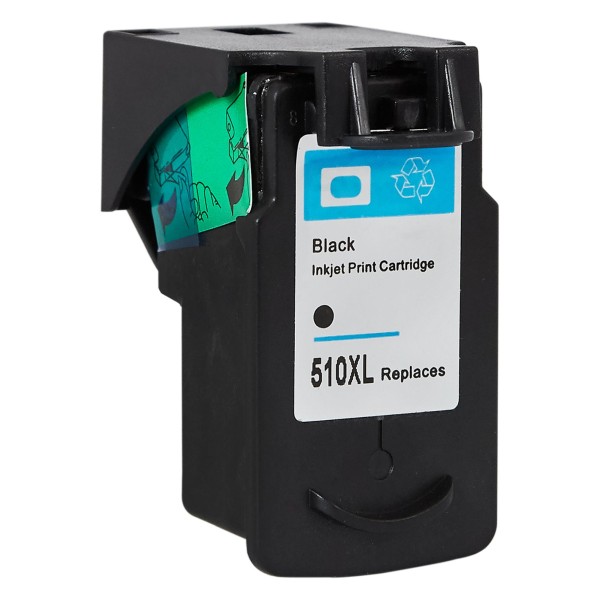 Kompatibel zu Canon PG-510 / 2970B001 Tinte Black mit Füllstandsanzeige