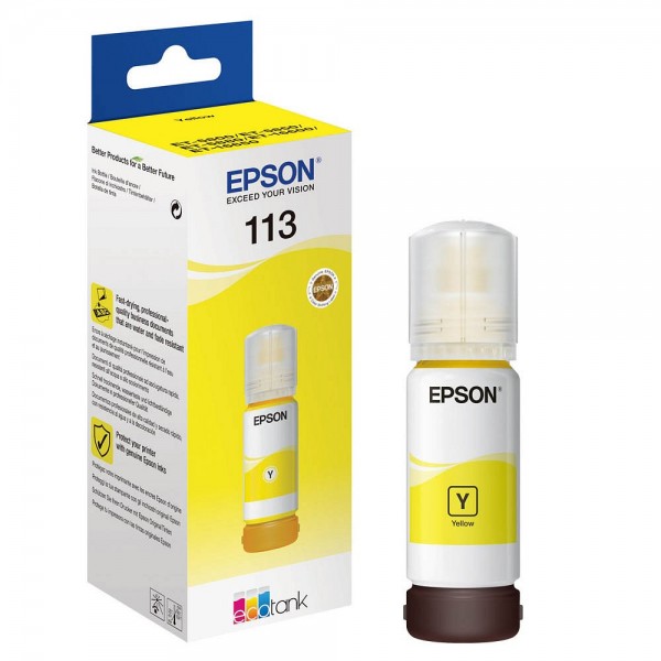 Epson 113 / C13T06B440 Nachfüll-Tinte Yellow 70 ml
