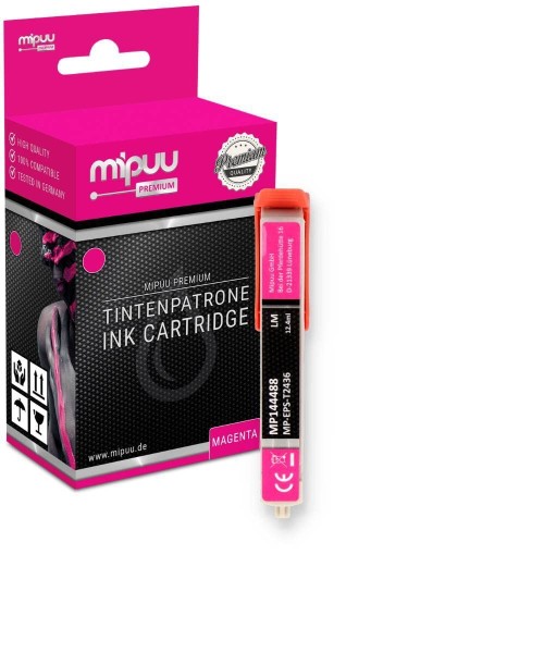 Mipuu Tinte ersetzt Epson 24 XL / C13T24364012 Light-Magenta