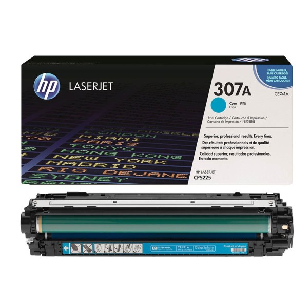 HP CE741A / 307A Toner Cyan