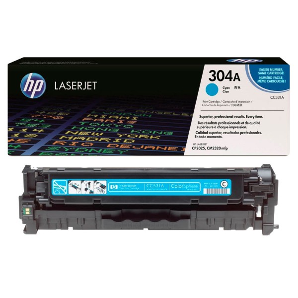 HP CC531A / 304A Toner Cyan