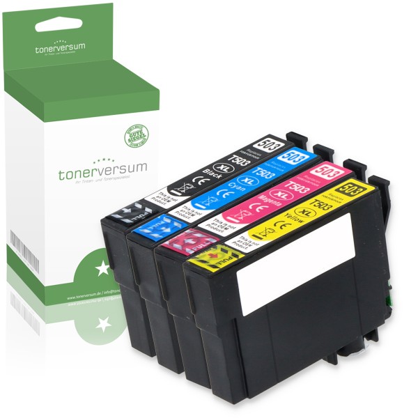Alternativ zu Epson 604 XL / C13T10H64010 Tinten Multipack CMYK (4er Set)