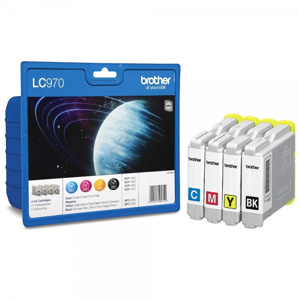 Brother LC-970VALBPDR Tinten Multipack CMYK (4er Set)