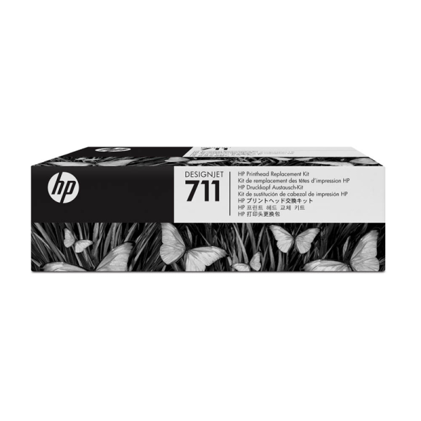 HP C1Q10A / 711 Druckkopf schwarz, cyan, magenta, gelb